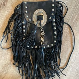 Yves Saint Laurent Fringe Crossbody